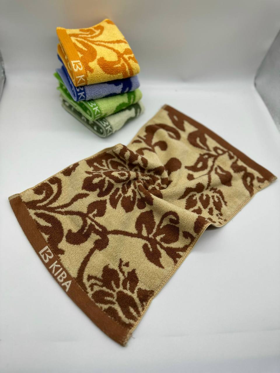 Khăn hoa nở - Hình hoa to