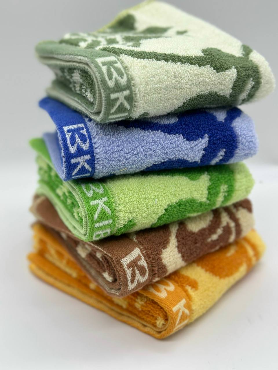 Khăn hoa nở - Hình hoa to